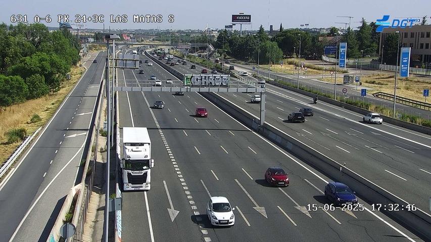 Las Rozas de Madrid: Urban Landscape and Traffic Webcam