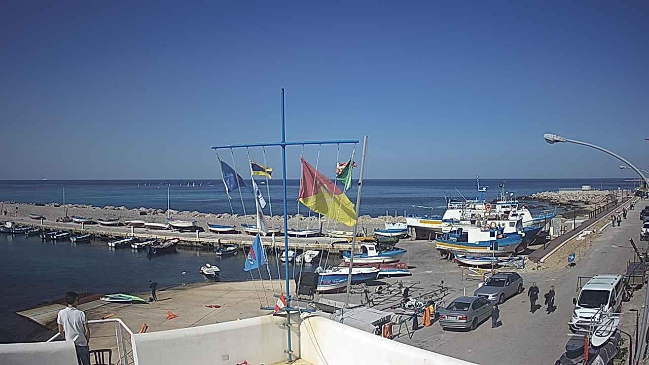 Isola Delle Femmine harbor Webcam