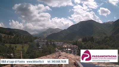 immagine della webcam nei dintorni di Castelluccio Norcia: webcam Fiastra