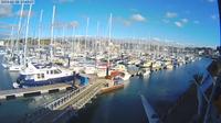 Plymouth: view of the Yacht Haven - Overdag