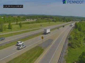 Traffic Cam College Township: I-99 @ MM 74.5 (US 220/322)