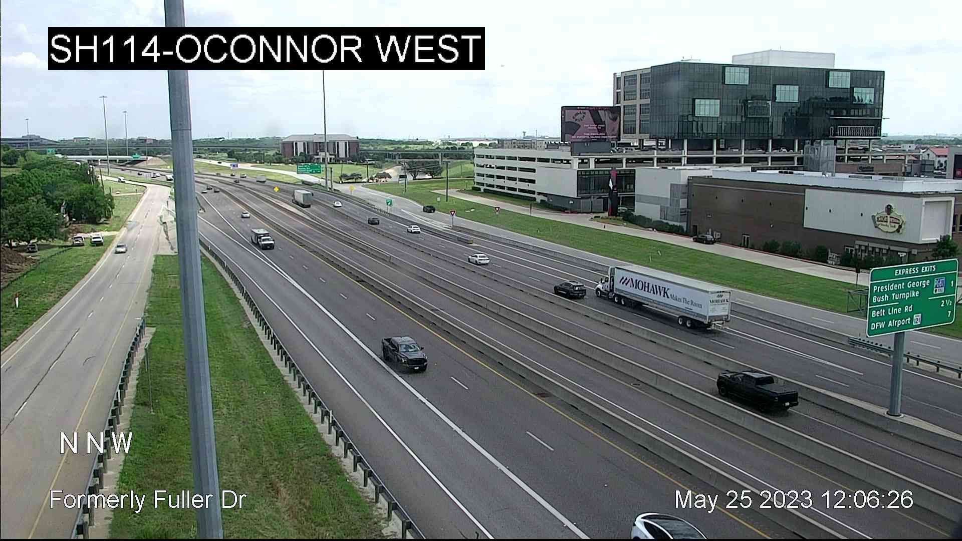 Traffic Cam Irving › East: SH 114 @ Fuller Dr