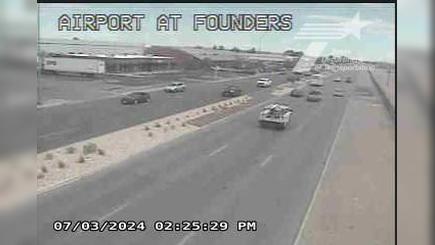 Traffic Cam El Paso › South: Airport @ Founders