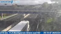Frascati: D19 km. 11,9 Monteporzio itinere sud HD - Attuale