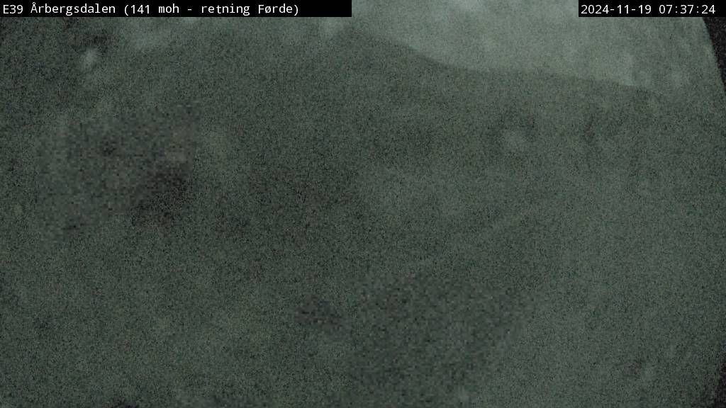 Traffic Cam Sande: E39 Årbergsdalen (Førde)