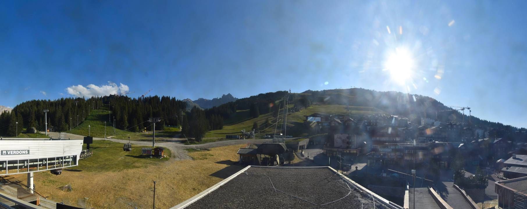 Courchevel på dagtid