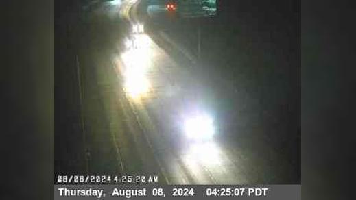 Traffic Cam Oakland › West: TVA44 -- I-580 : AT JEO FONTAINE ST