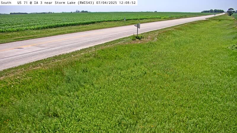 Traffic Cam Truesdale: R43: US 71 & IA