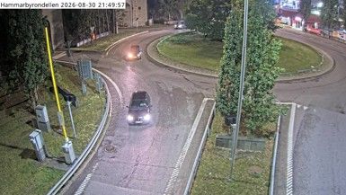 Traffic Cam Branslestationen: Hammarbyrondellen