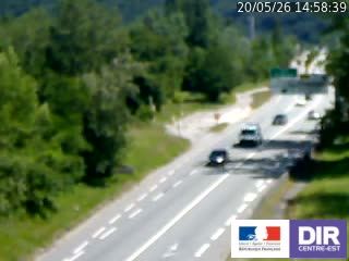Traffic Cam Champagnier: Saut du Moine N85 PR52+595