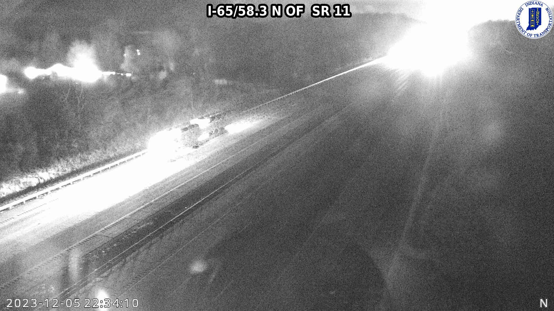 Traffic Cam Little Acre: I-65: I-65/58.3 N OF SR 11: I-65/58.3 N OF SR 11