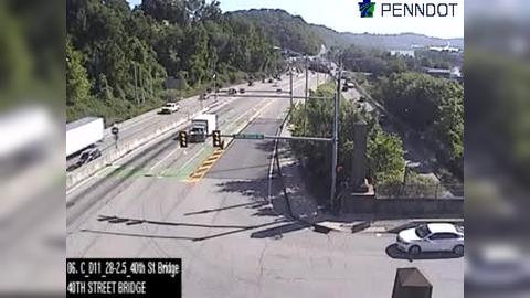 Traffic Cam Millvale: PA 28 @ 40TH ST BRIDGE