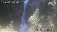 Flattach: Raggaschlucht - Blick zum Wasserfall