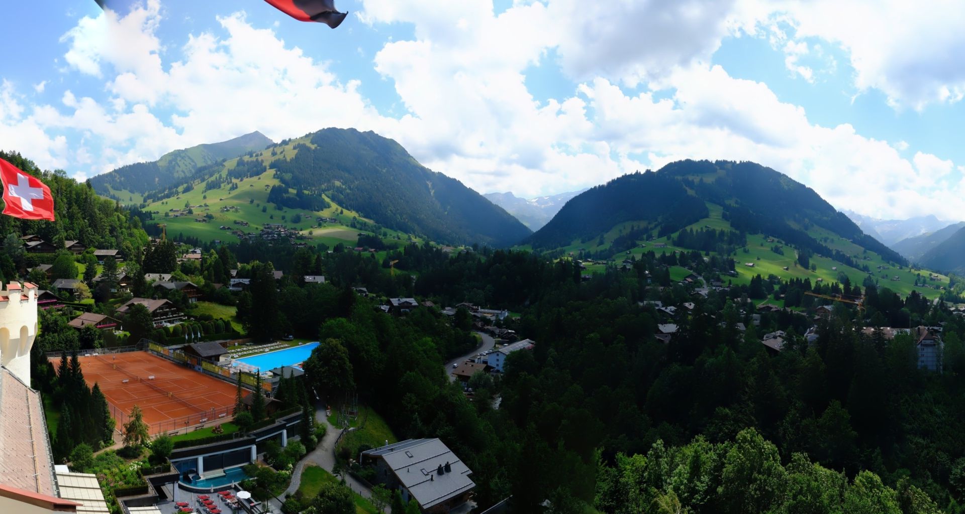 Gstaad during daytime