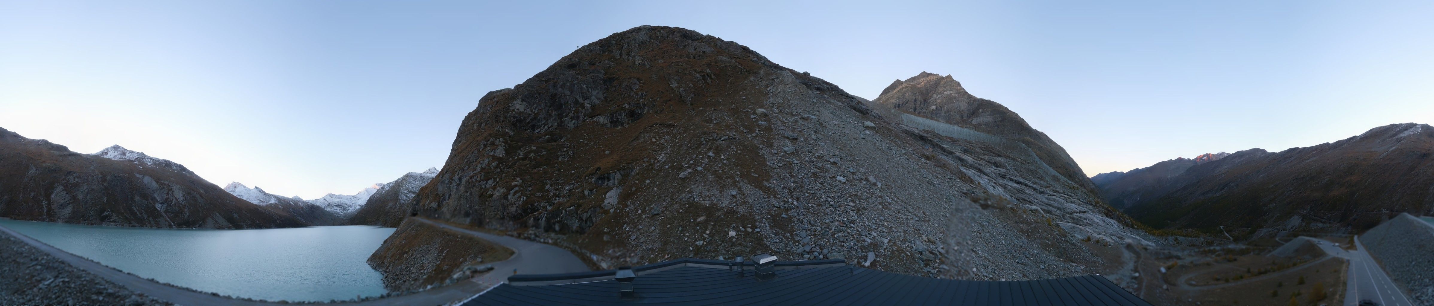 Saas-Almagell: Staudamm Mattmark