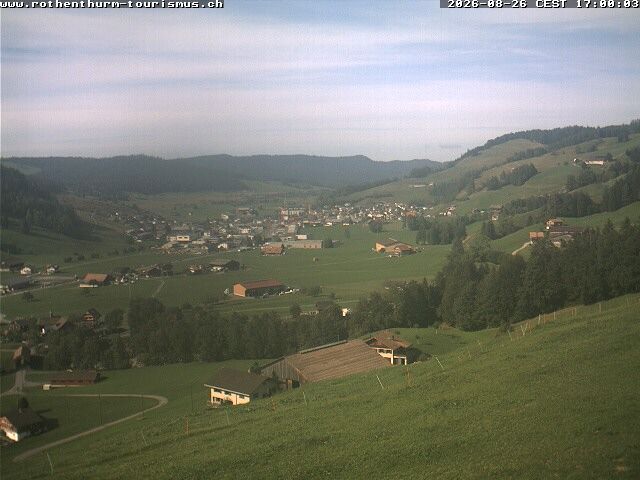 Traffic Cam Rothenthurm: Skilift Neusell, Bergstation