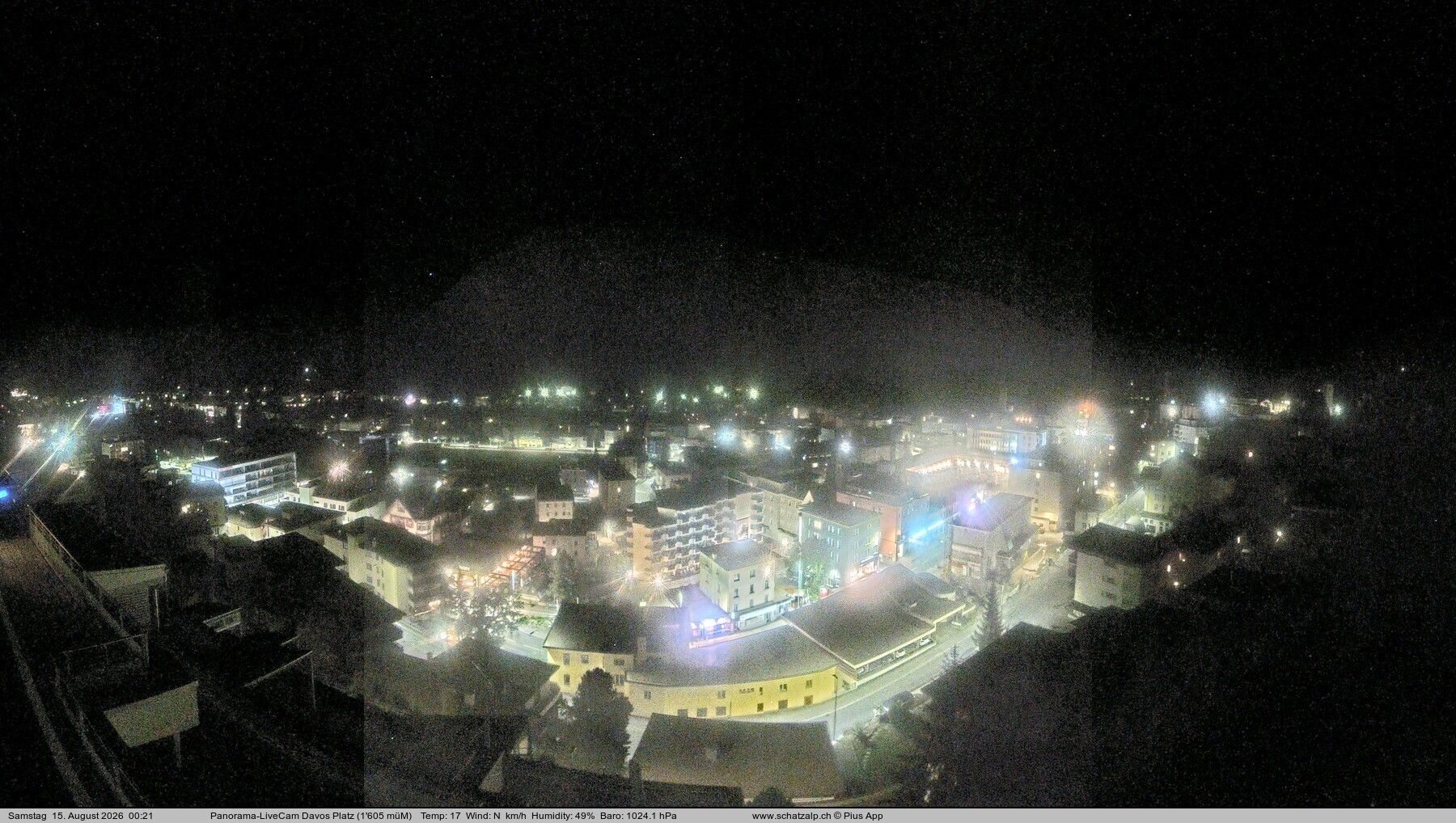 Davos: 180° Panorama mit Jakobshorn
