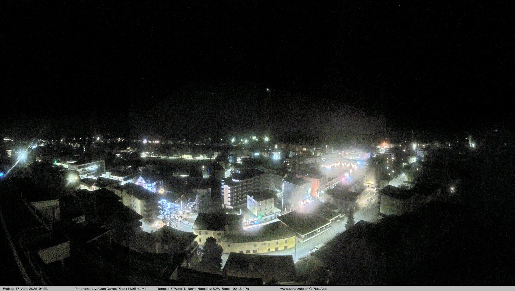 Davos: 180° Panorama mit Jakobshorn