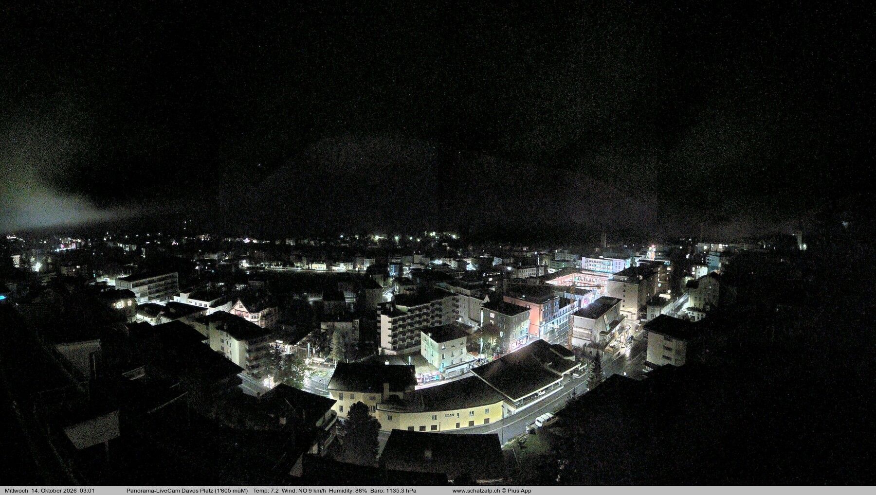 Davos: 180° Panorama mit Jakobshorn