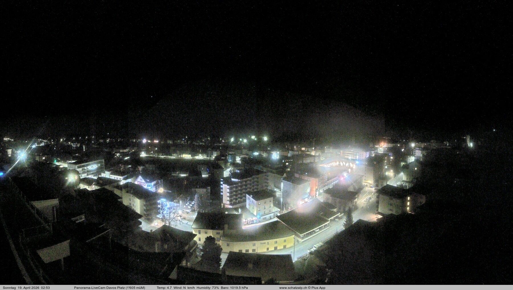 Davos: 180° Panorama mit Jakobshorn