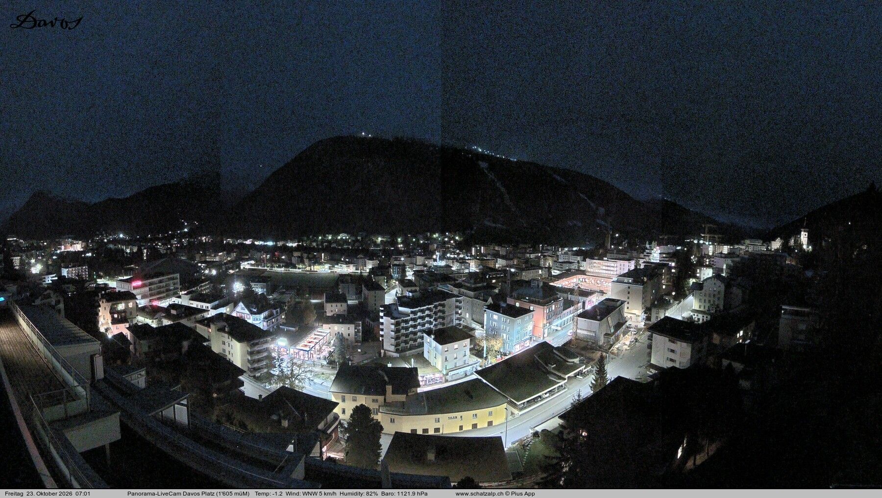 Davos: 180° Panorama mit Jakobshorn
