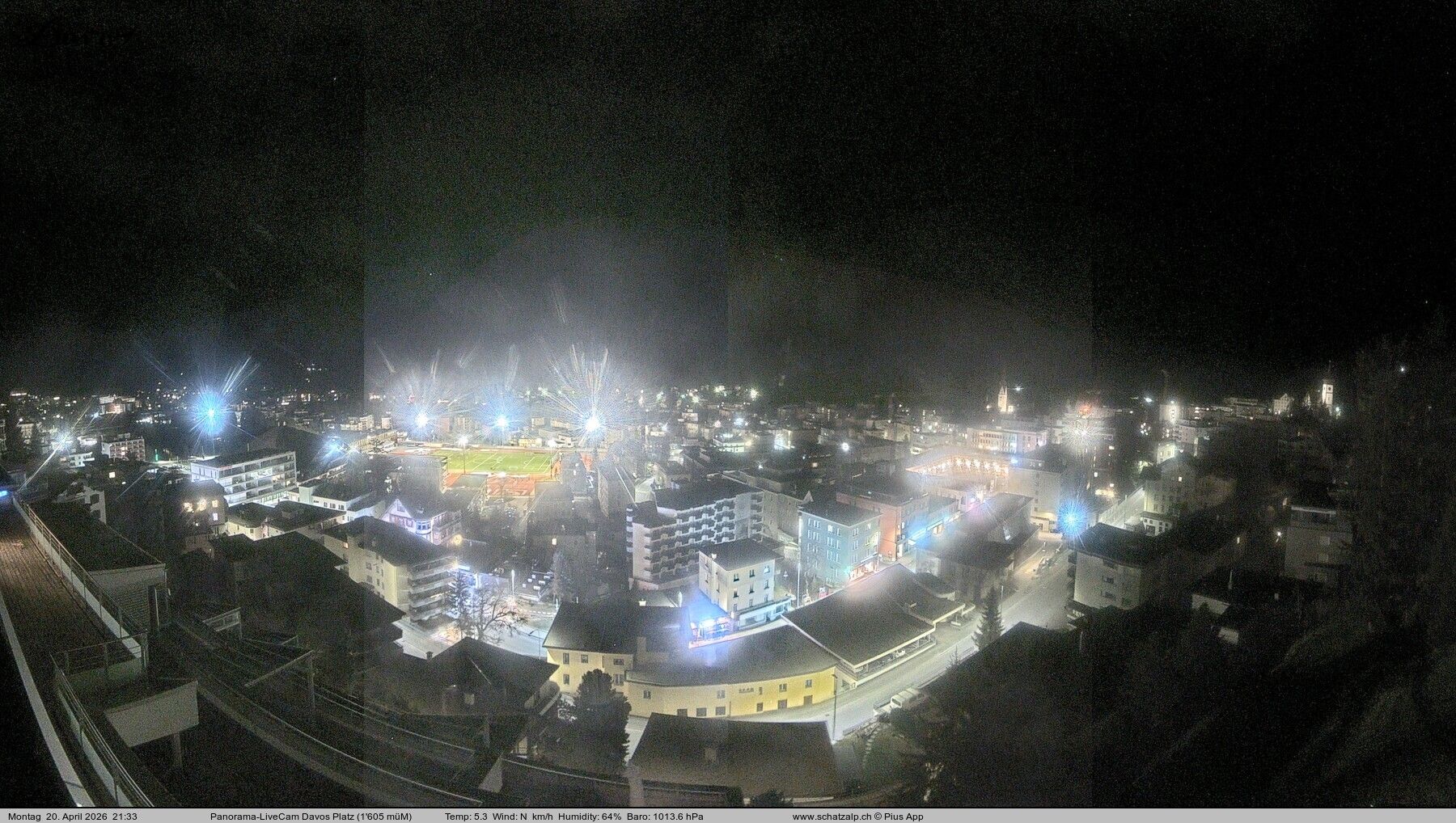 Davos: 180° Panorama mit Jakobshorn