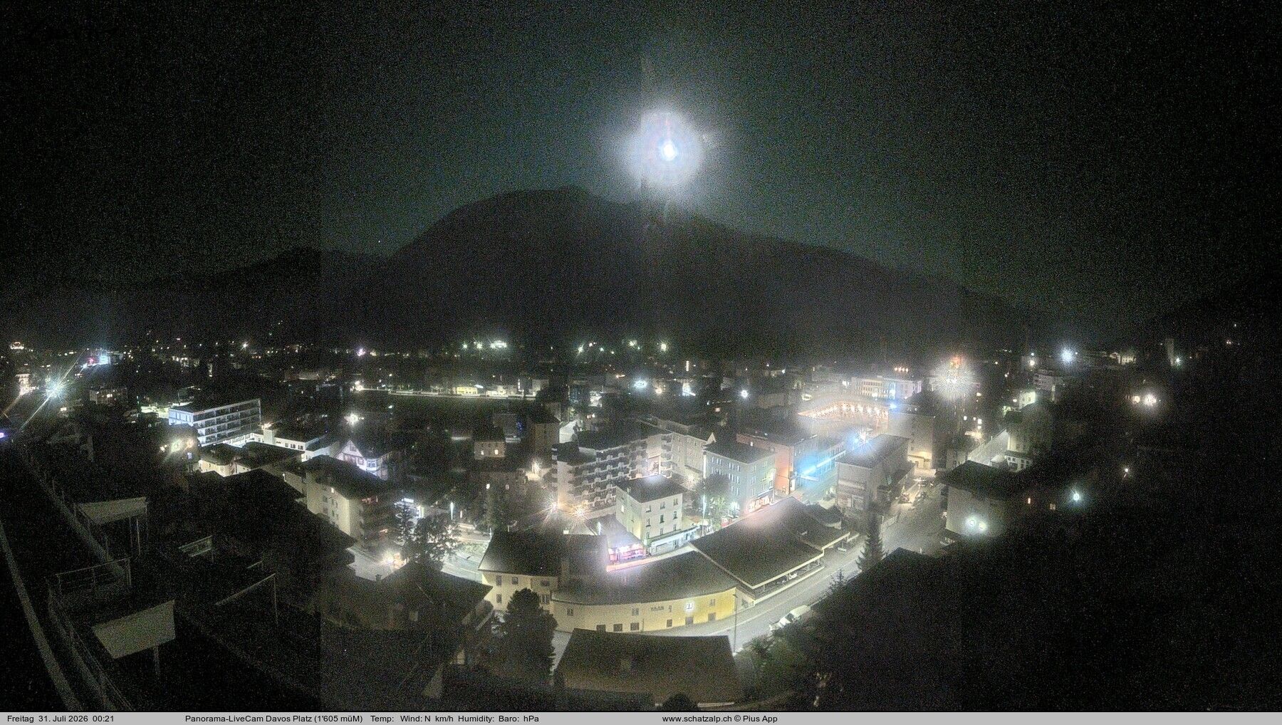 Davos: 180° Panorama mit Jakobshorn