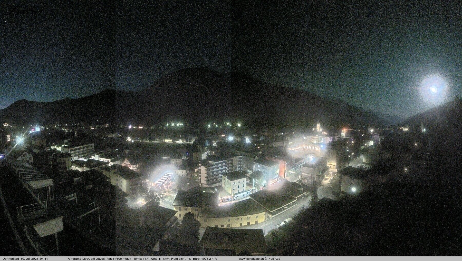 Davos: 180° Panorama mit Jakobshorn