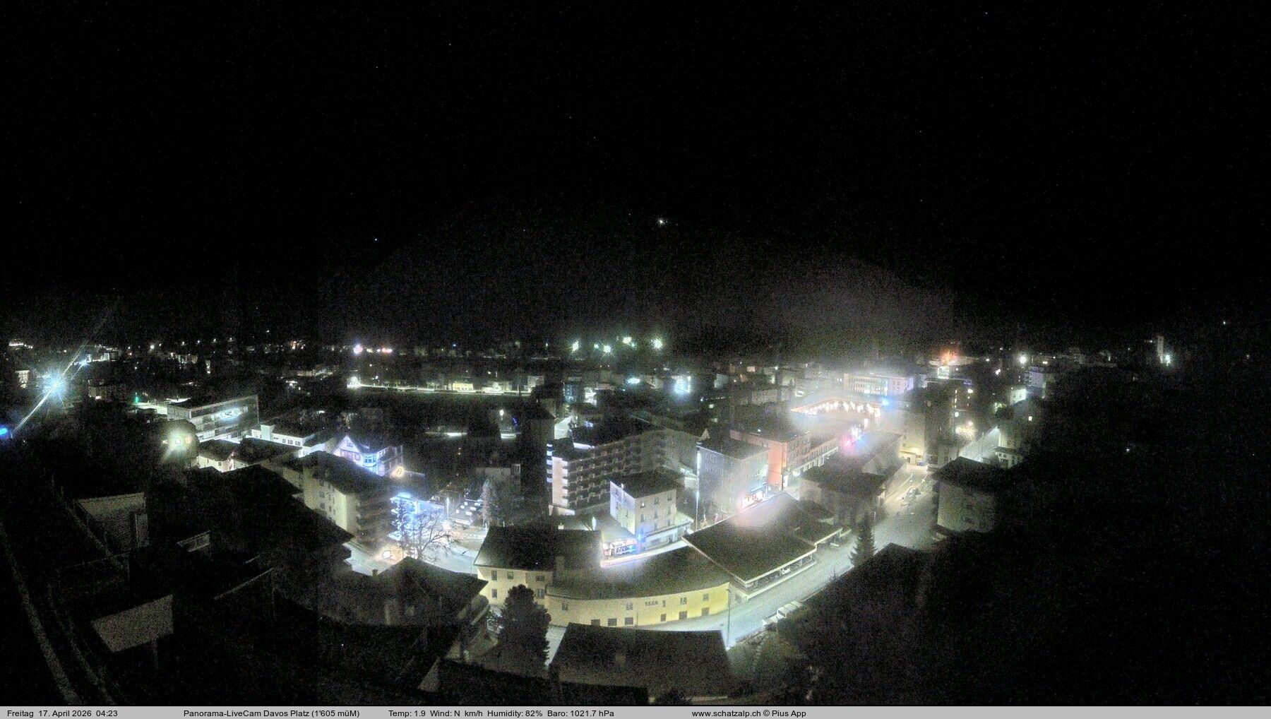 Davos: 180° Panorama mit Jakobshorn