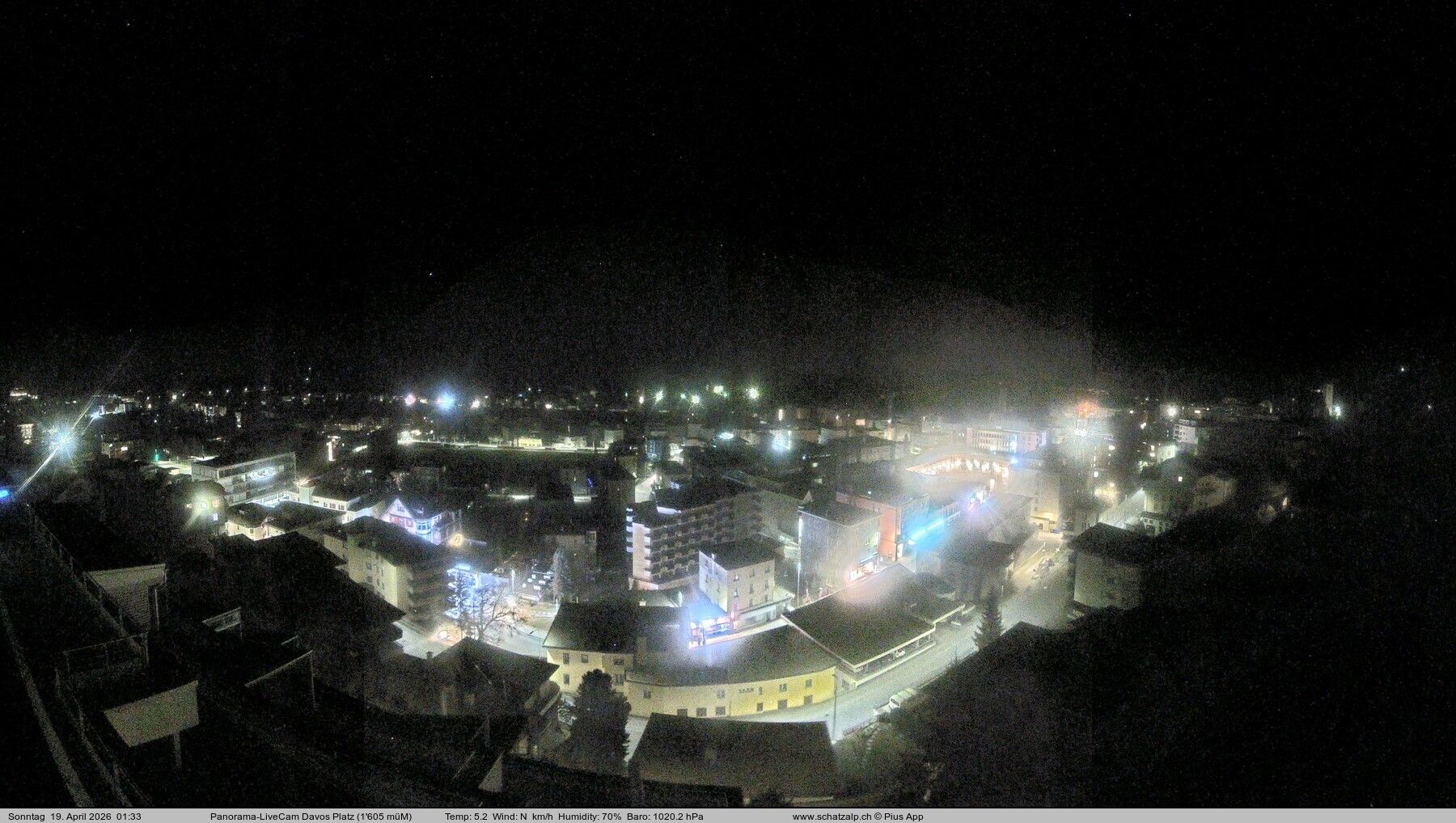 Davos: 180° Panorama mit Jakobshorn