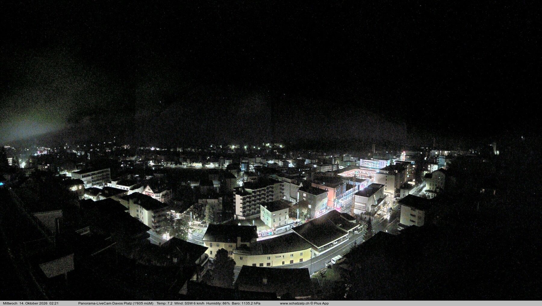 Davos: 180° Panorama mit Jakobshorn