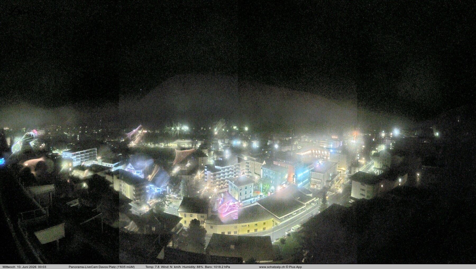 Davos: 180° Panorama mit Jakobshorn