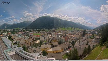 Davos: 180° Panorama mit Jakobshorn