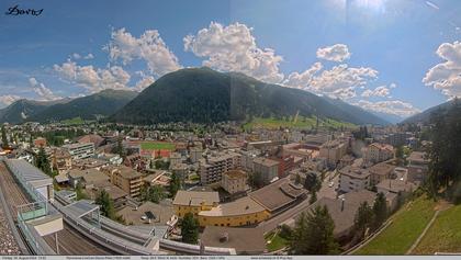 Davos: 180° Panorama mit Jakobshorn