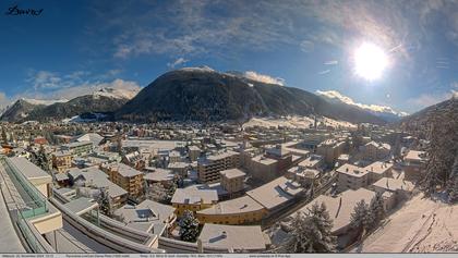 Davos: 180° Panorama mit Jakobshorn