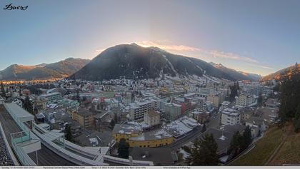 Davos: 180° Panorama mit Jakobshorn