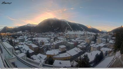 Davos: 180° Panorama mit Jakobshorn