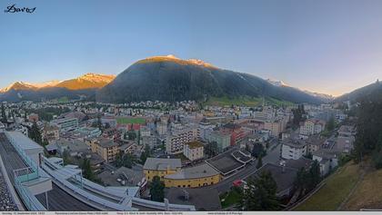 Davos: 180° Panorama mit Jakobshorn