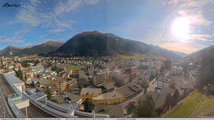 Davos: 180° Panorama mit Jakobshorn