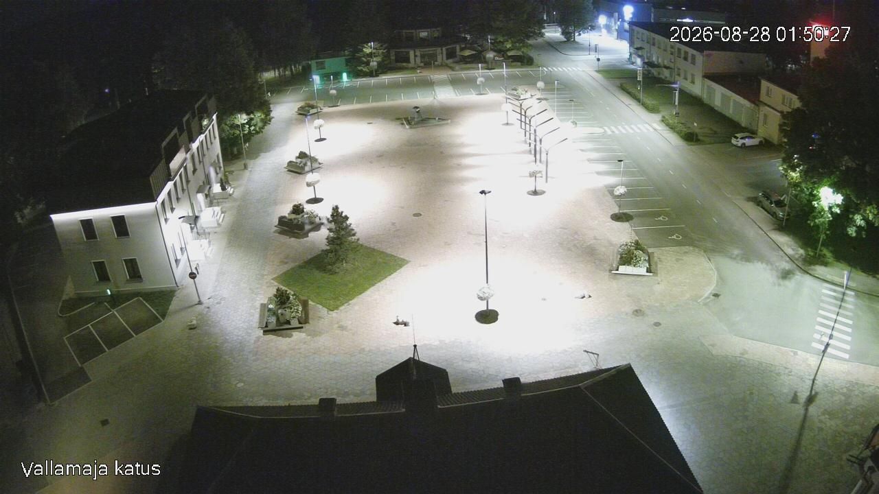 Traffic Cam Otepaa linn: Lipuväljak, Otepää