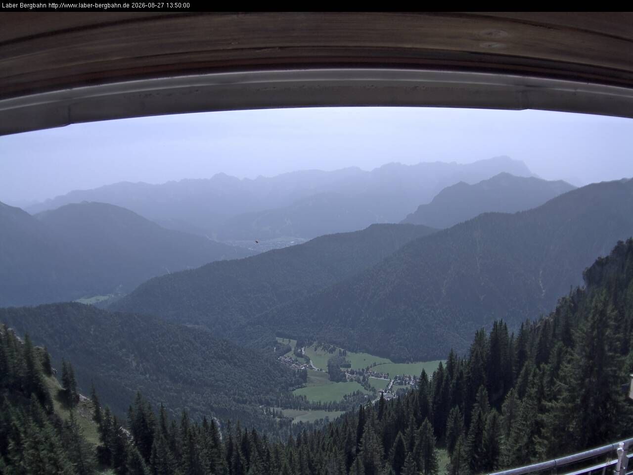 Traffic Cam Oberammergau: Laber Bergbahn Süd