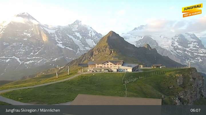 Wengen › Osten: Männlichen - Bergstation Sesselbahn Männlichen