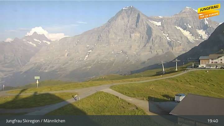 Wengen › Osten: Männlichen - Bergstation Sesselbahn Männlichen