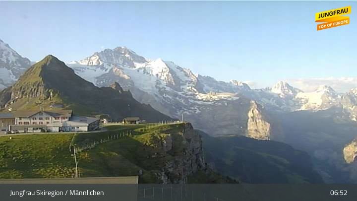 Wengen › Osten: Männlichen - Bergstation Sesselbahn Männlichen