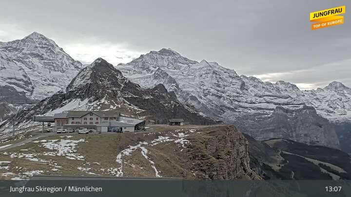 Wengen › Osten: Männlichen - Bergstation Sesselbahn Männlichen