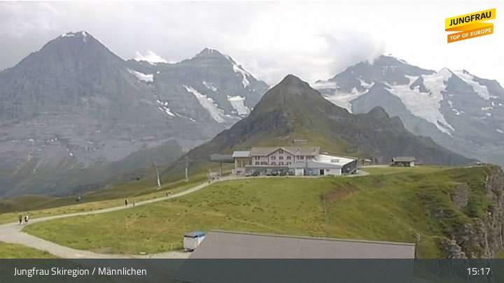 Wengen › Osten: Männlichen - Bergstation Sesselbahn Männlichen
