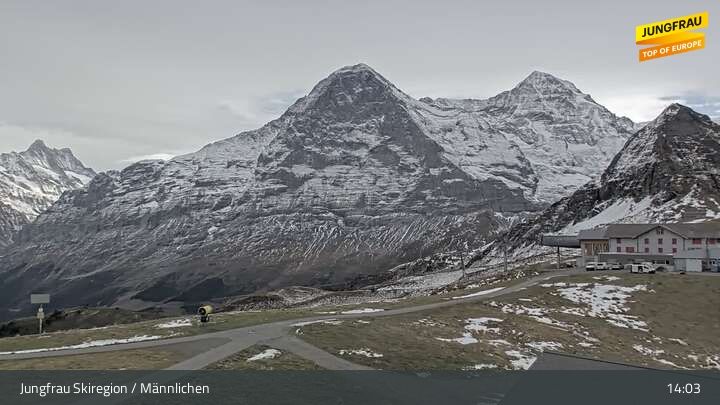 Wengen › Osten: Männlichen - Bergstation Sesselbahn Männlichen