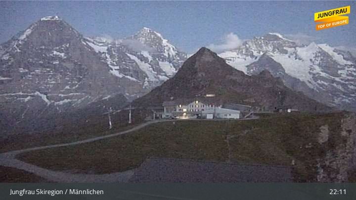 Wengen › Osten: Männlichen - Bergstation Sesselbahn Männlichen