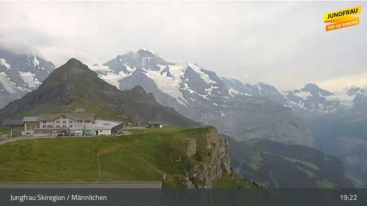 Wengen › Osten: Männlichen - Bergstation Sesselbahn Männlichen