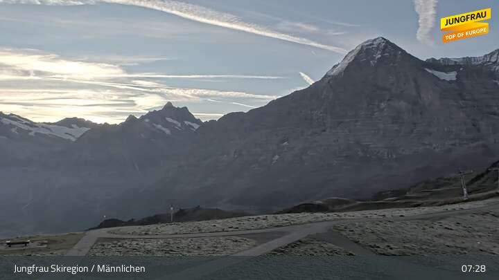 Wengen › Osten: Männlichen - Bergstation Sesselbahn Männlichen